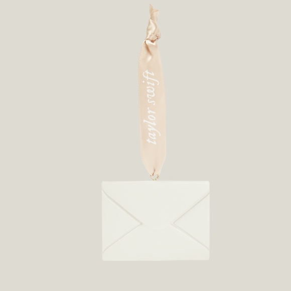 Taylor Swift Evermore Down the Rabbit Hole Envelope Ornament NEW - Picture 2 of 3